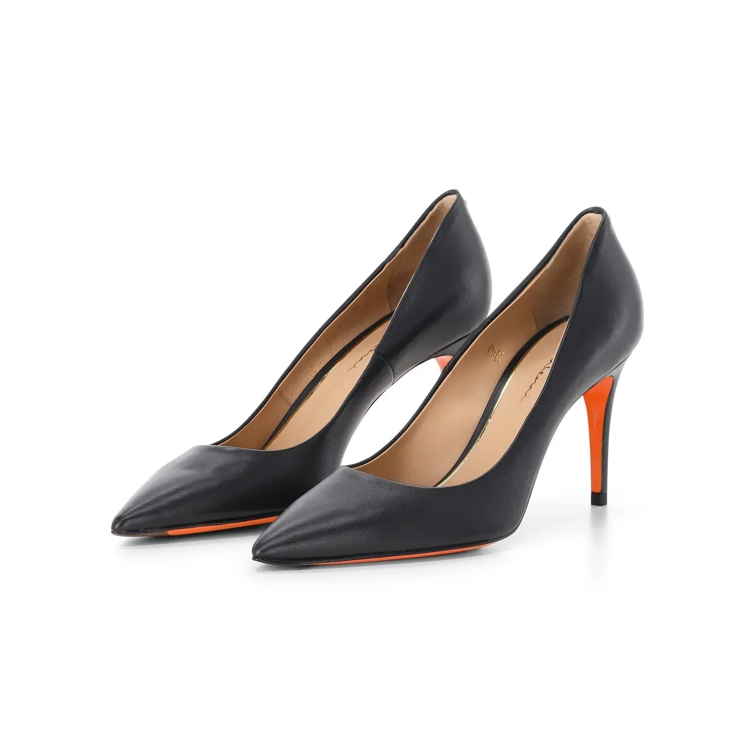Klassische Pumps mit spitzer Zehenpartie