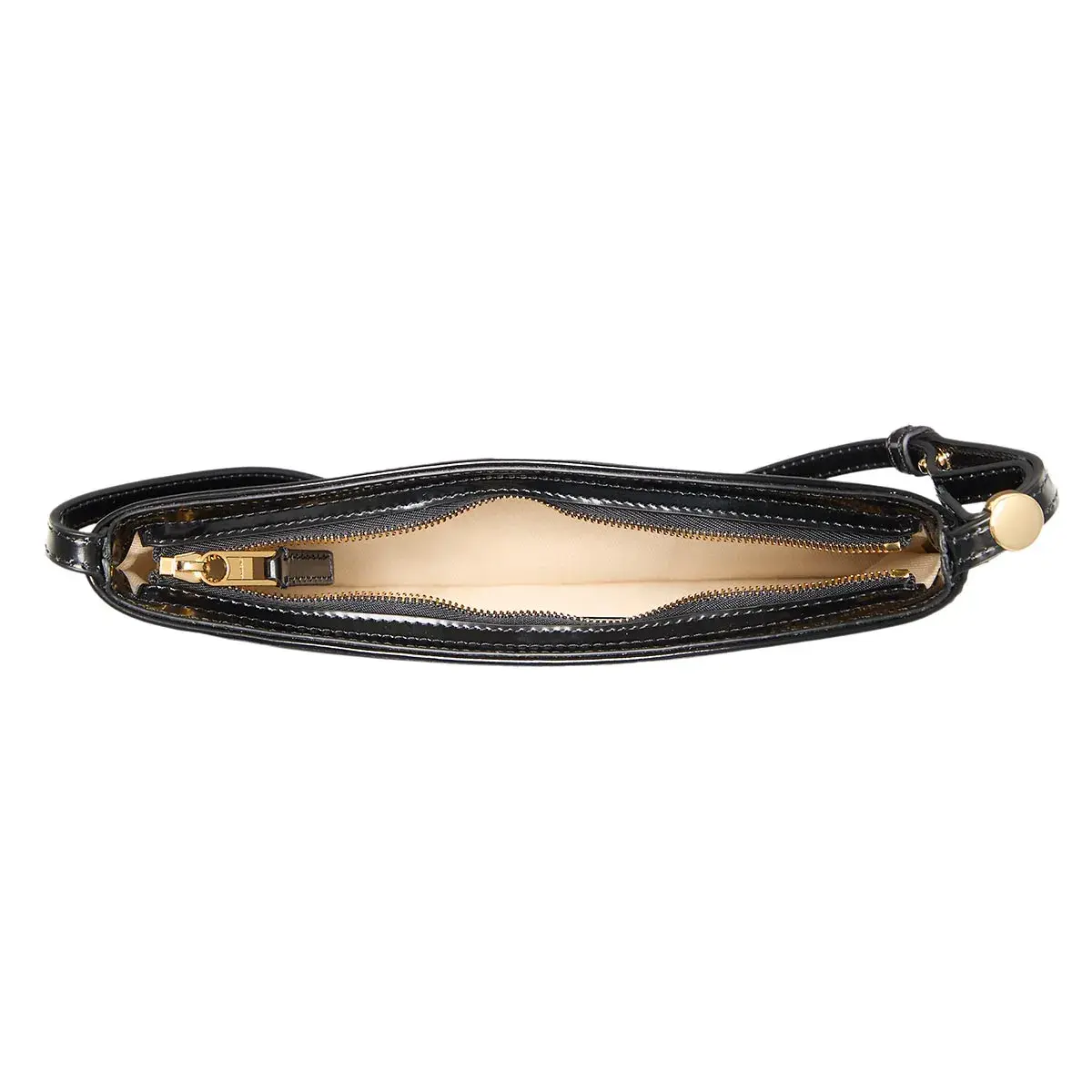 Le Bisou Schultertasche aus Glattleder