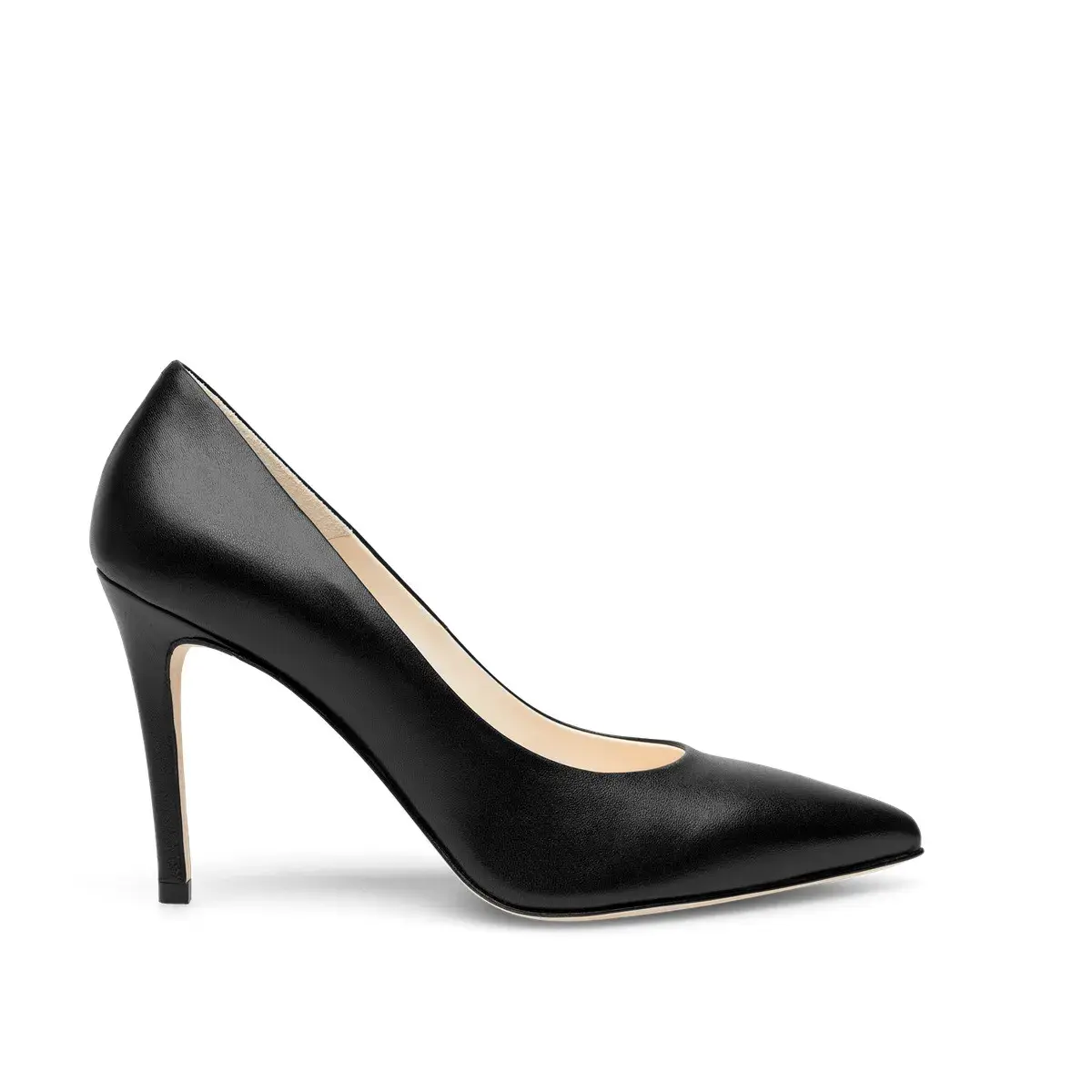 Klassische Spitzleder Pumps