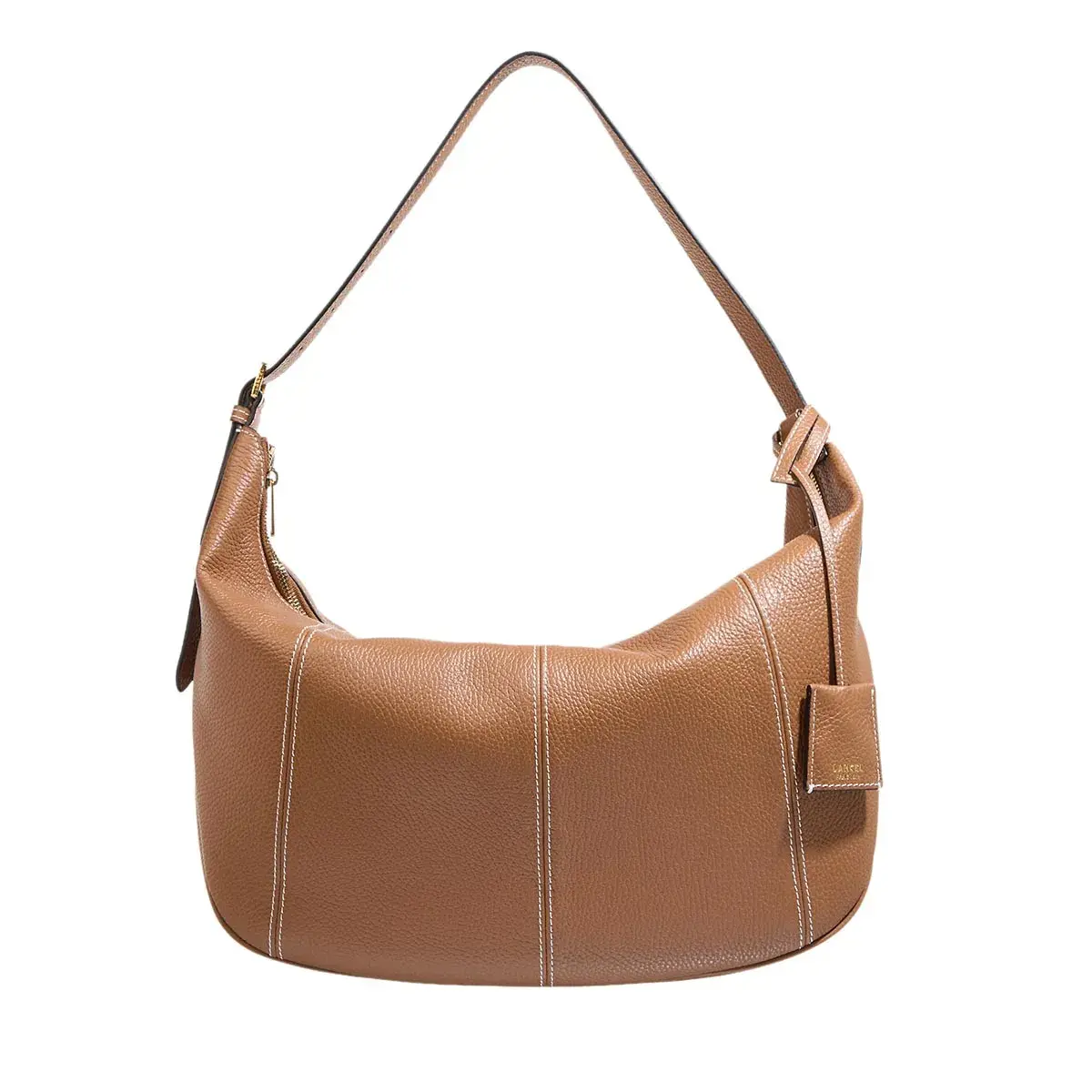 Victoire Hobo-Bag aus genarbtem Leder