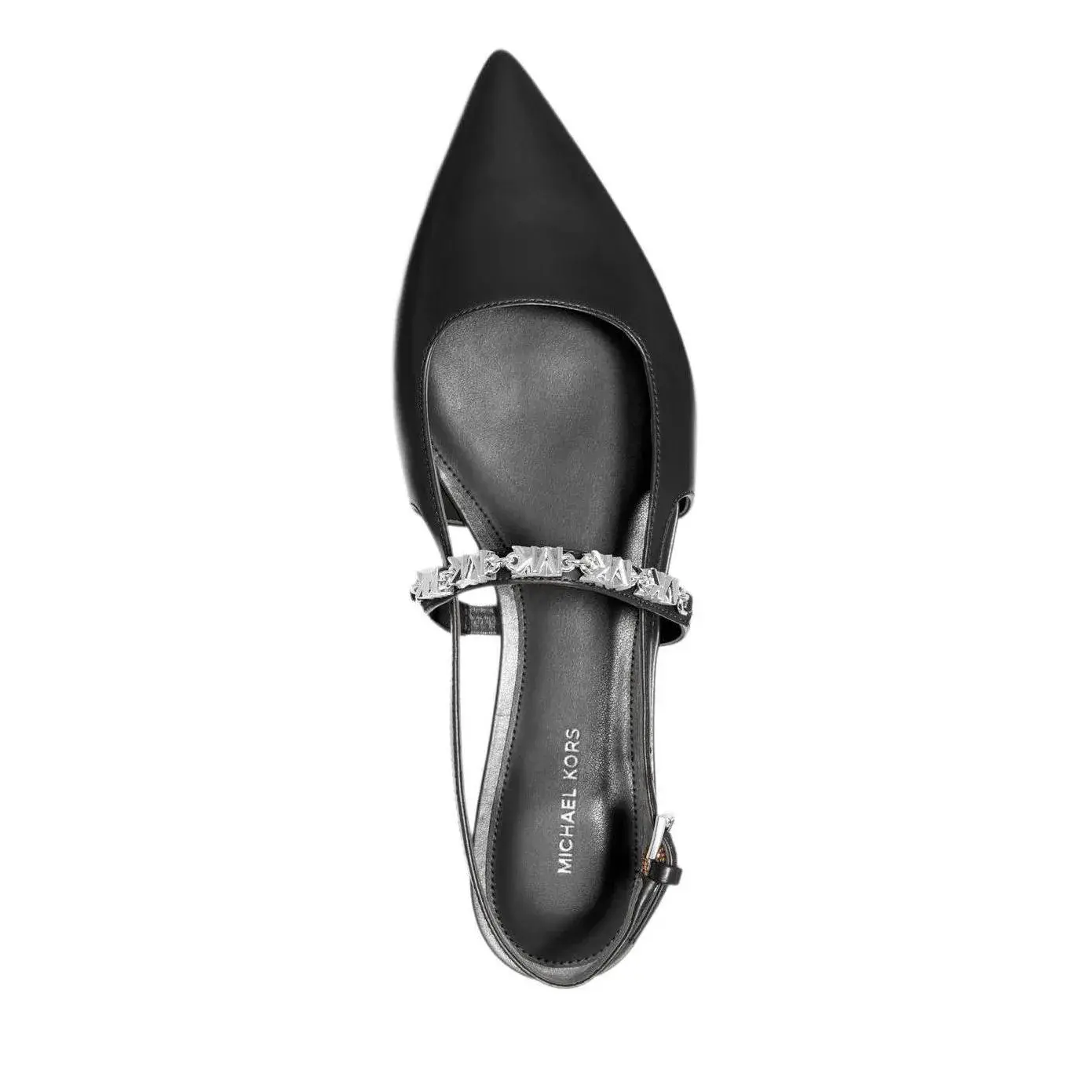 Elegante Slingpantolette mit spitzer Zehenpartie