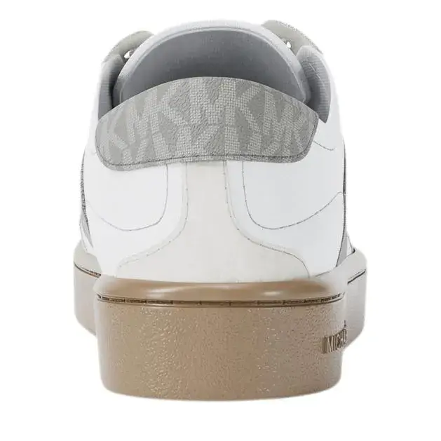 Michael Kors weiße Plateau-Sneakers