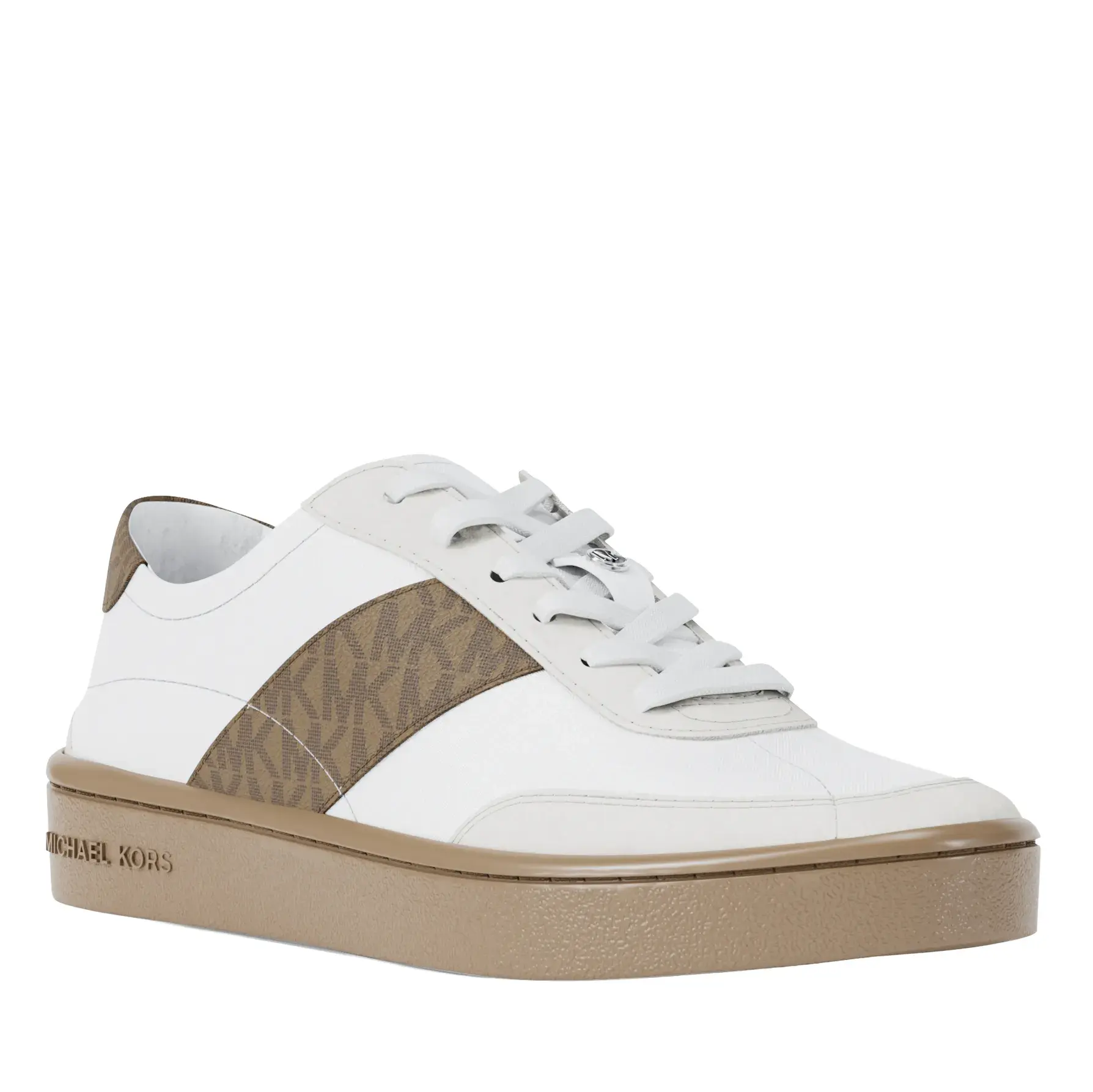 Lässiger Leder-Sneaker mit niedrigem Schaft