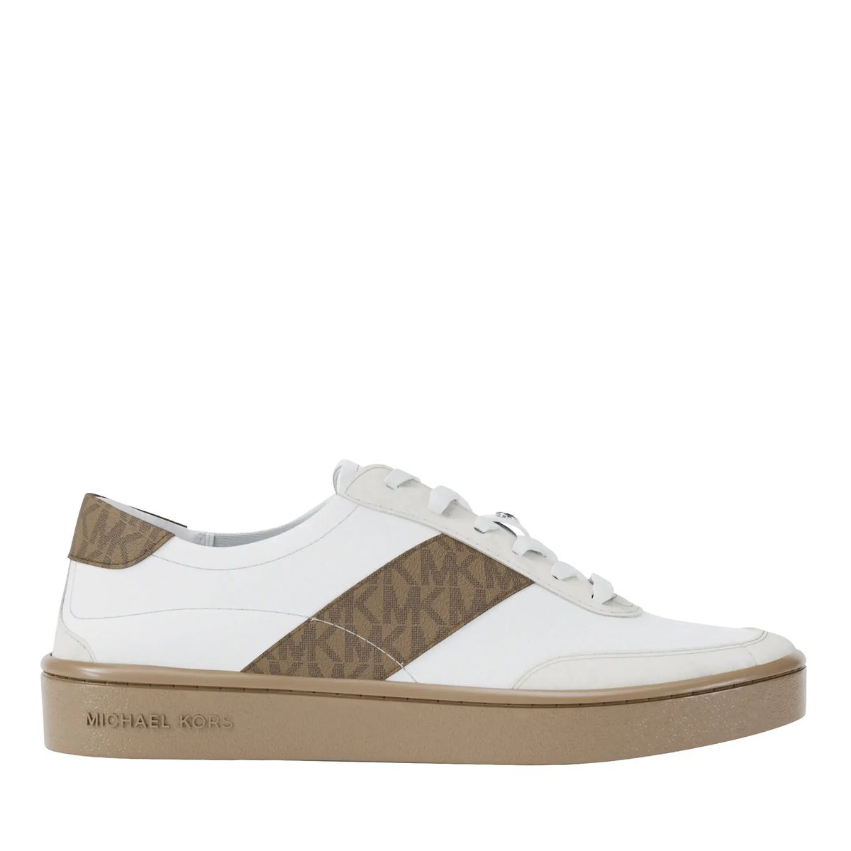 Lässiger Leder-Sneaker mit niedrigem Schaft