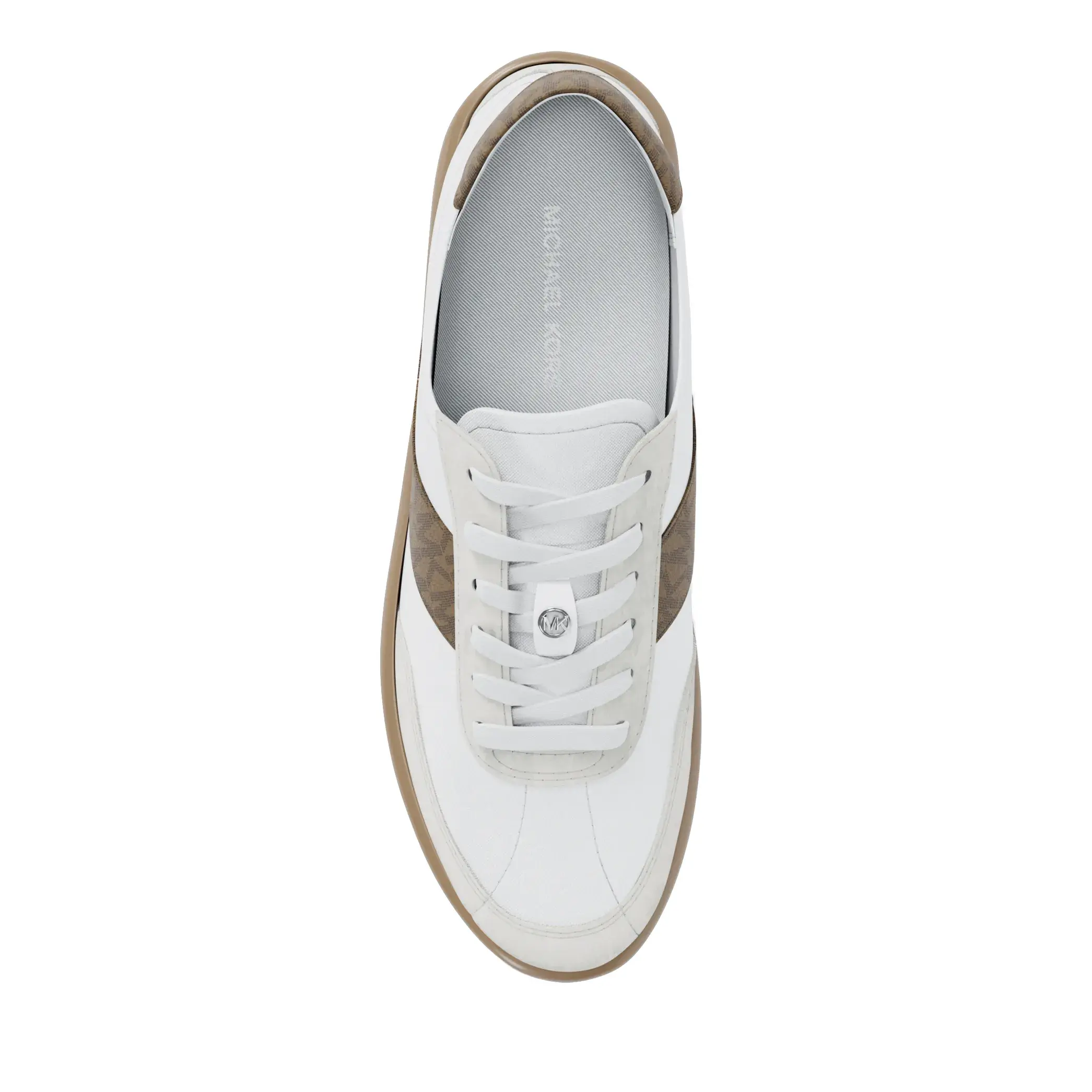 Lässiger Leder-Sneaker mit niedrigem Schaft