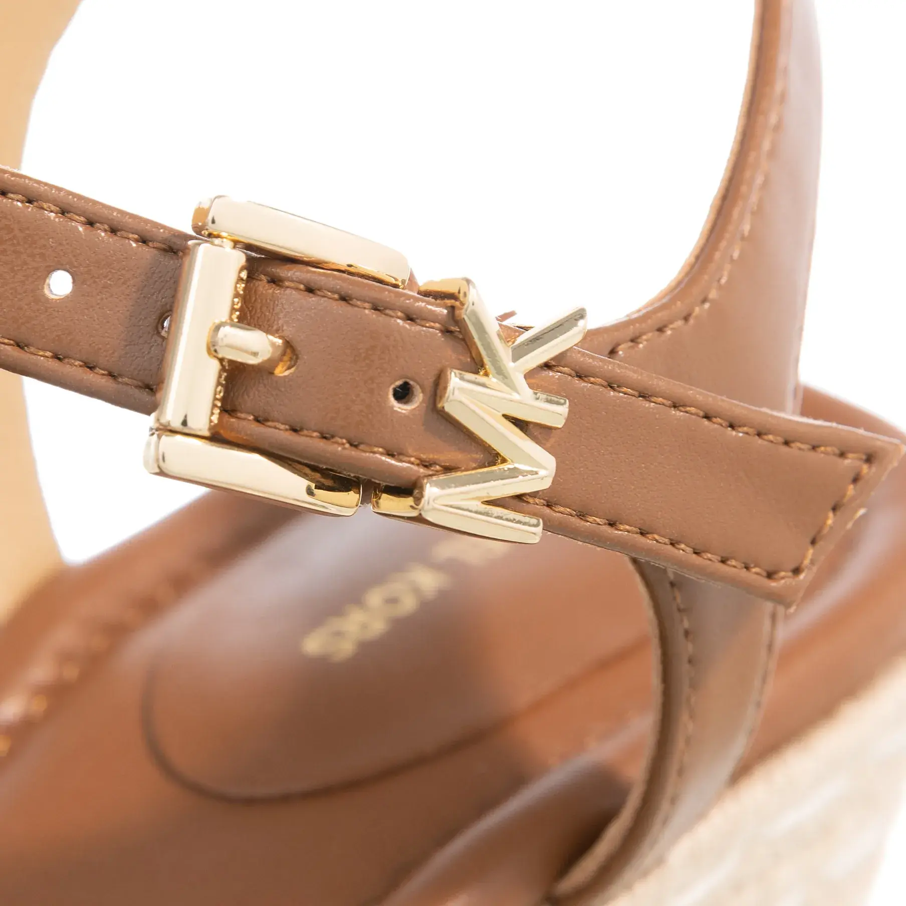 Espadrille Wedgesandalen mit Knöchelriemen