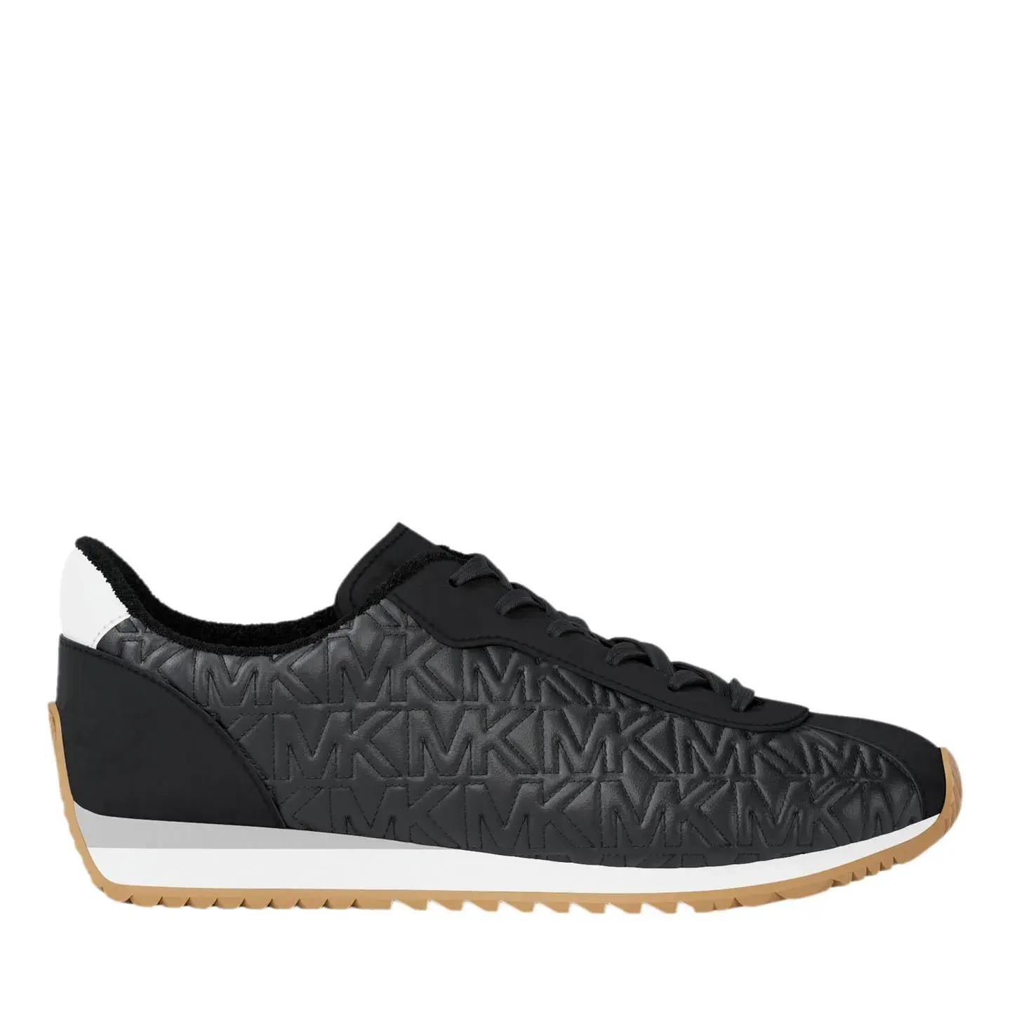 Monogramm Gesteppter Low-Top Sneaker