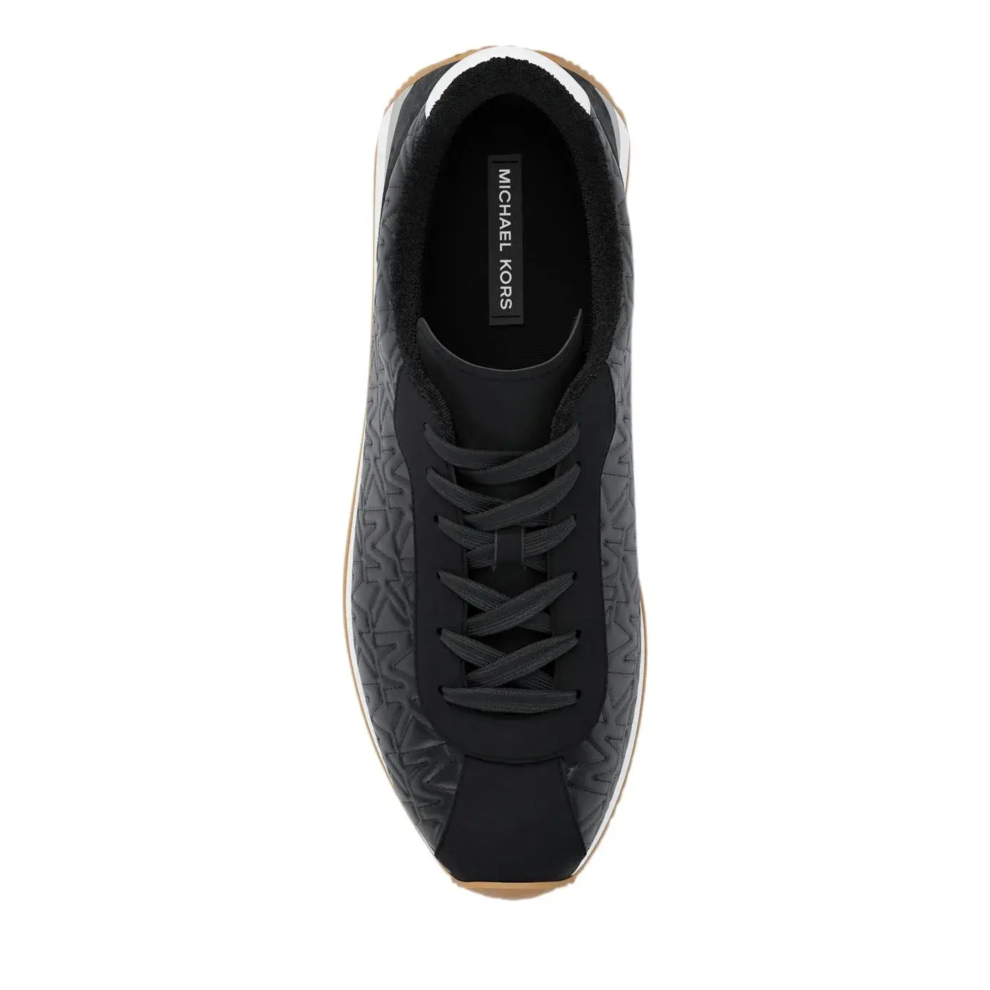 Monogramm Gesteppter Low-Top Sneaker