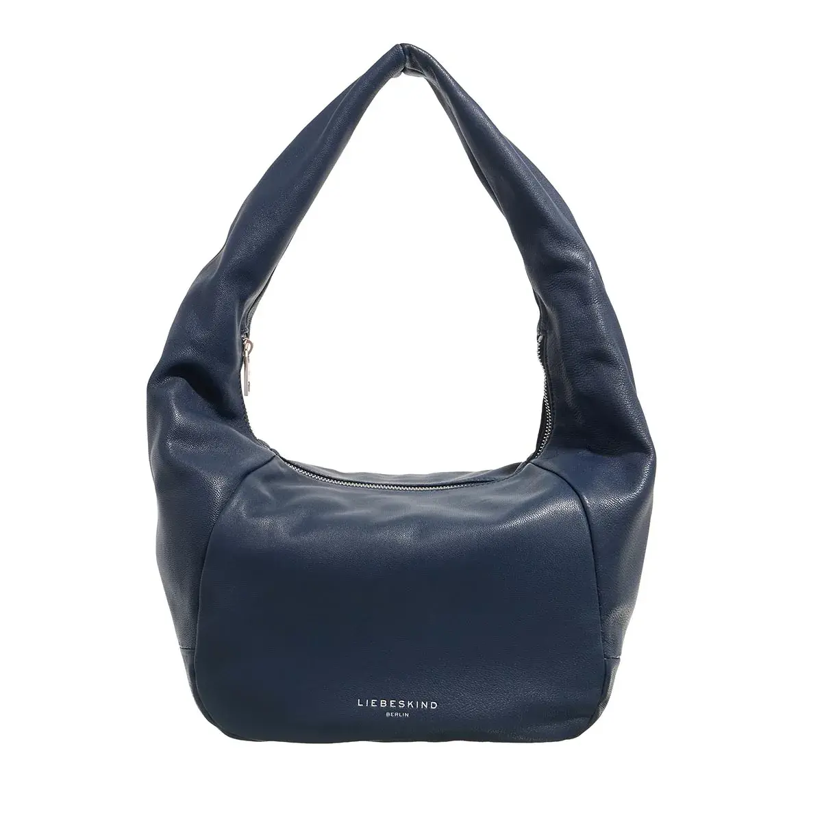 Klassische Hobo-Schultertasche aus Leder