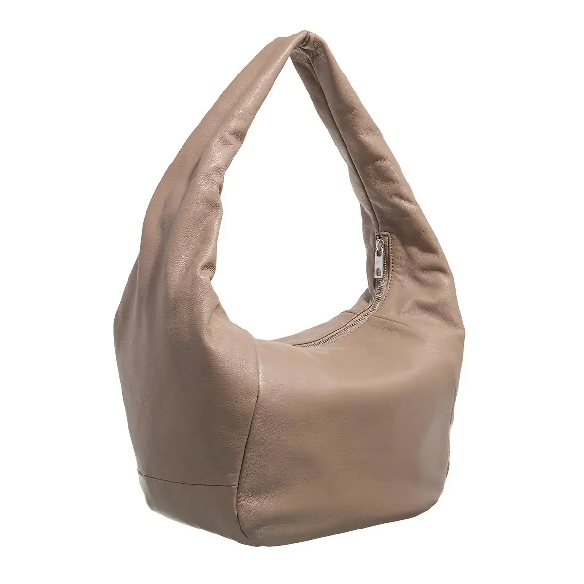 Elegante Hobo Schultertasche aus Leder