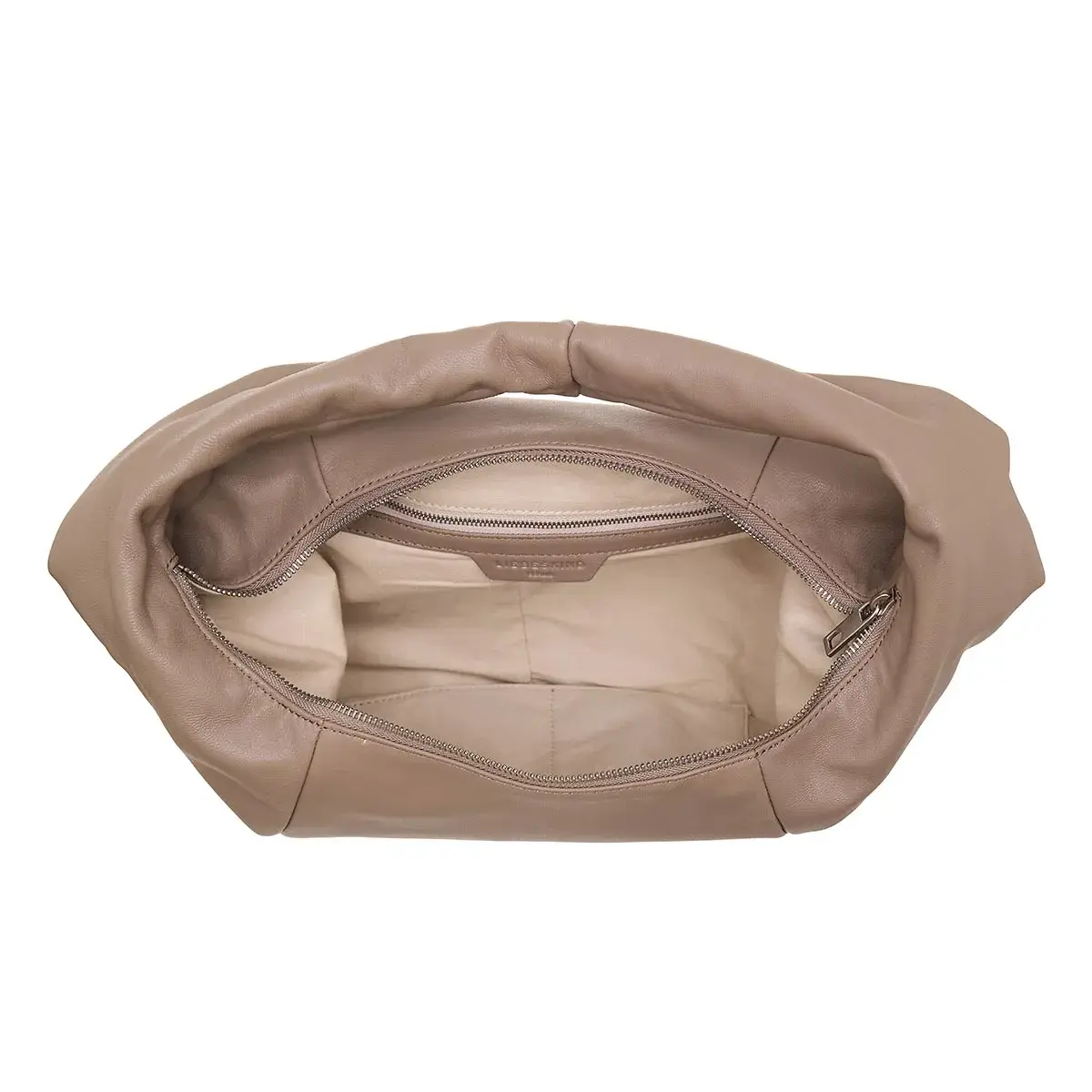 Elegante Hobo Schultertasche aus Leder