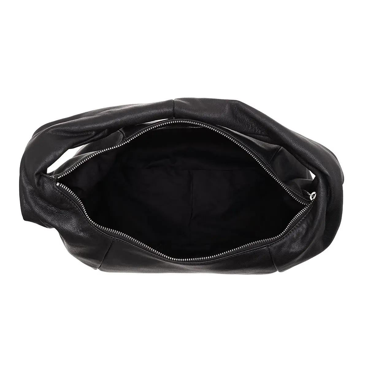 Weiche Hobo Schultertasche aus Leder