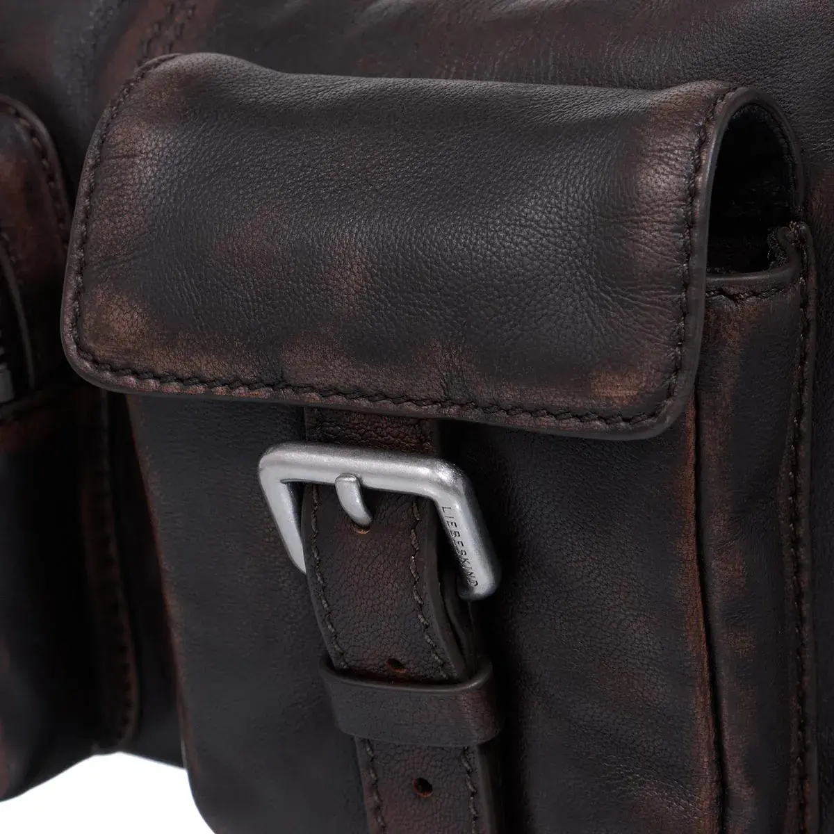 Klassische Leder Hobo Schultertasche