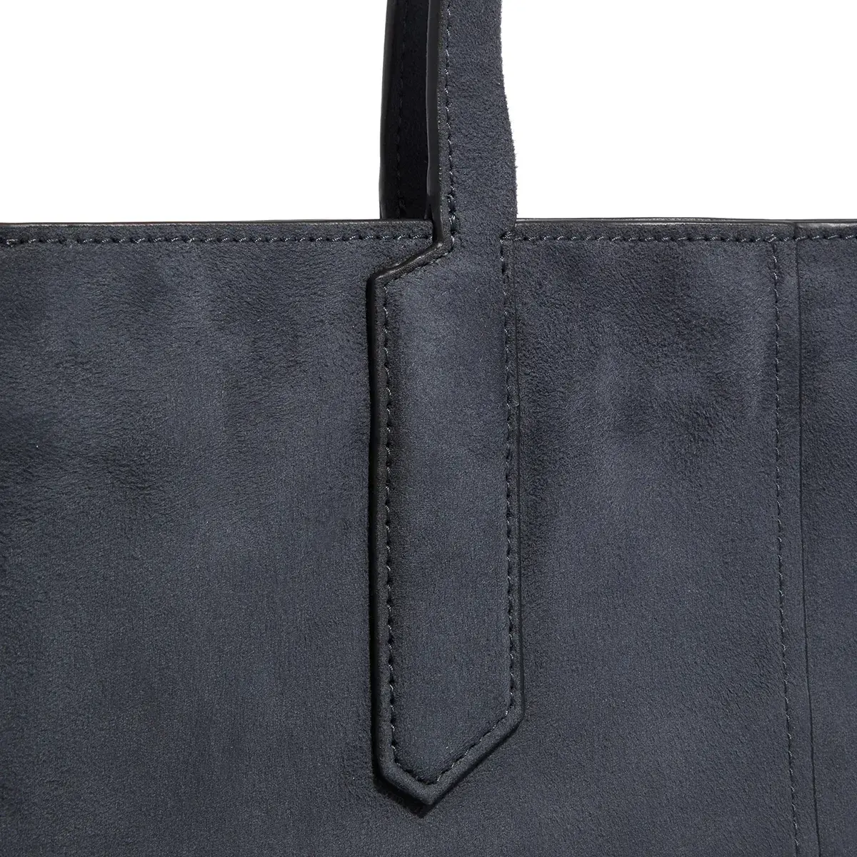 Strukturierte Tote Bag aus veganem Leder