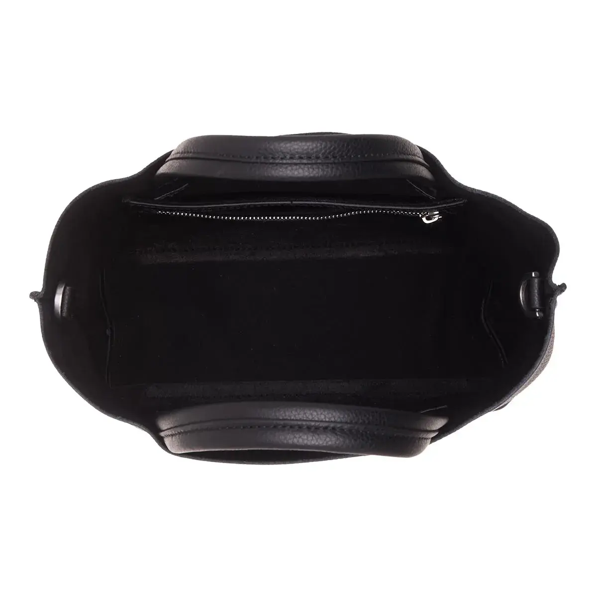 Elegante Handtasche aus genarbtem Leder
