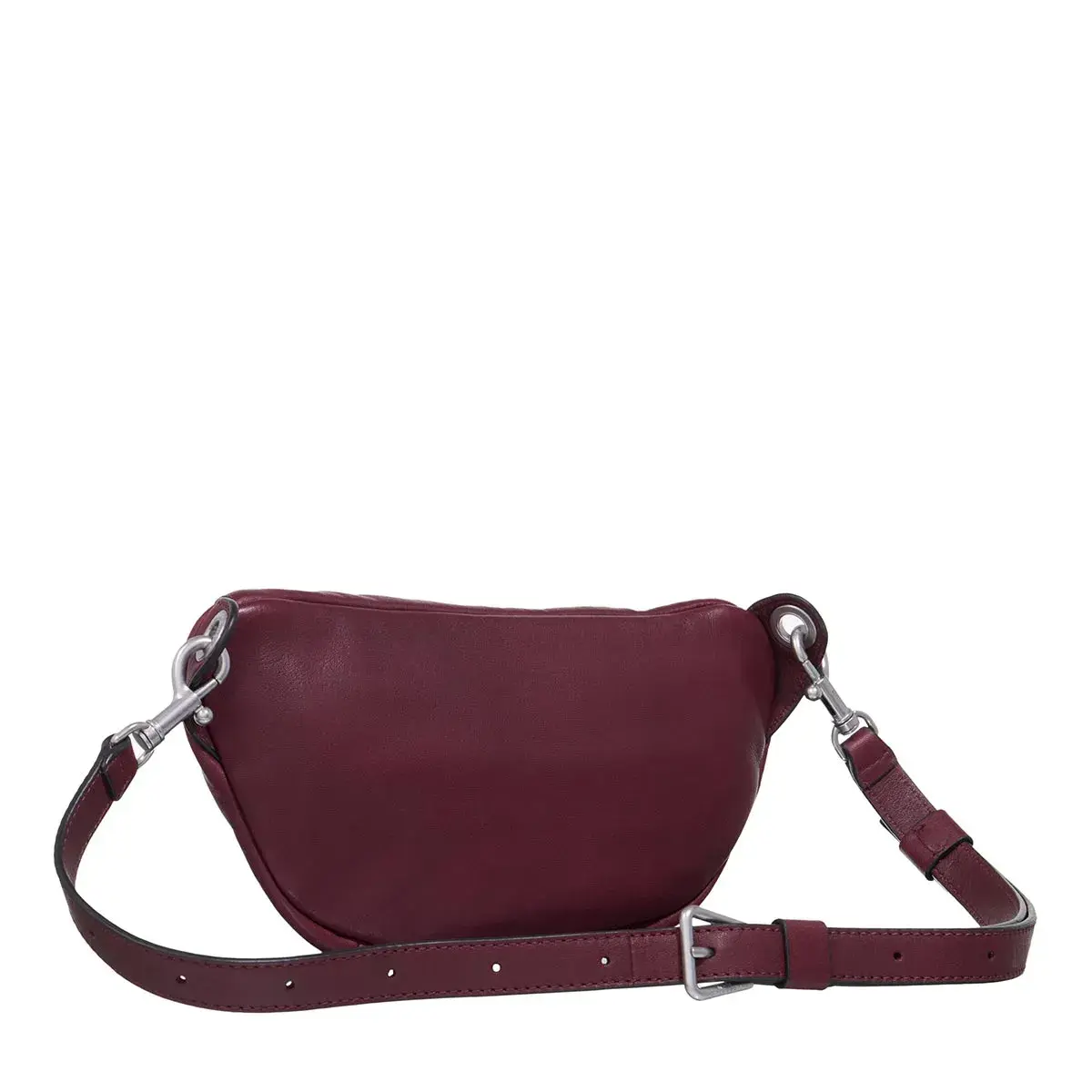 Leder-Bauchtasche mit verstellbarem Riemen