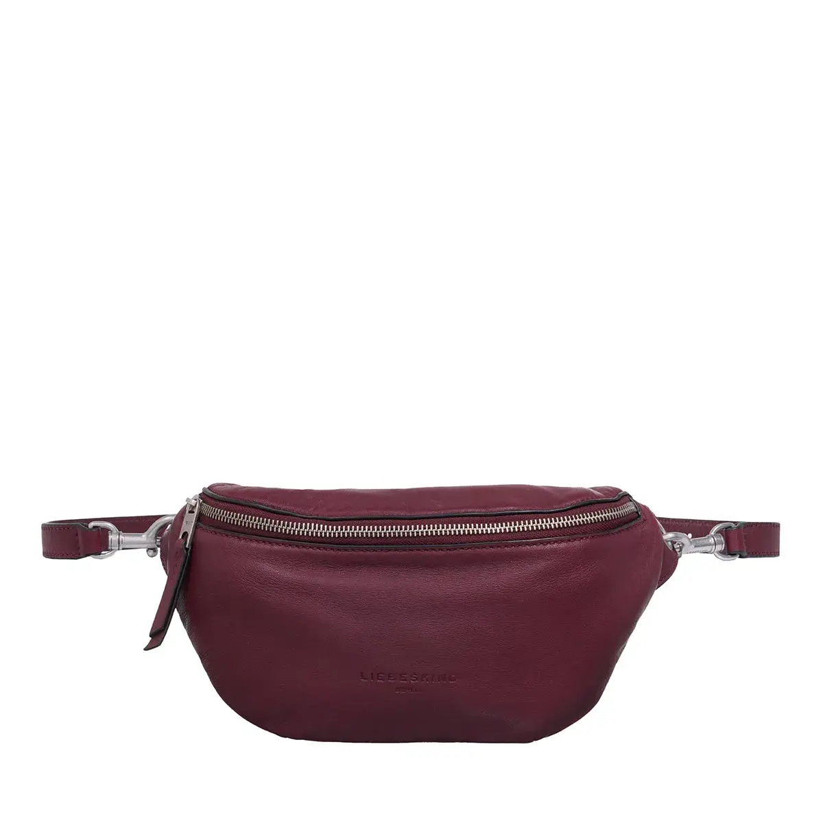 Leder-Bauchtasche mit verstellbarem Riemen