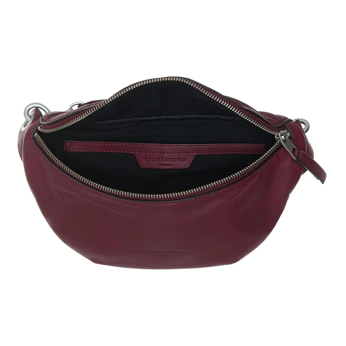 Leder-Bauchtasche mit verstellbarem Riemen