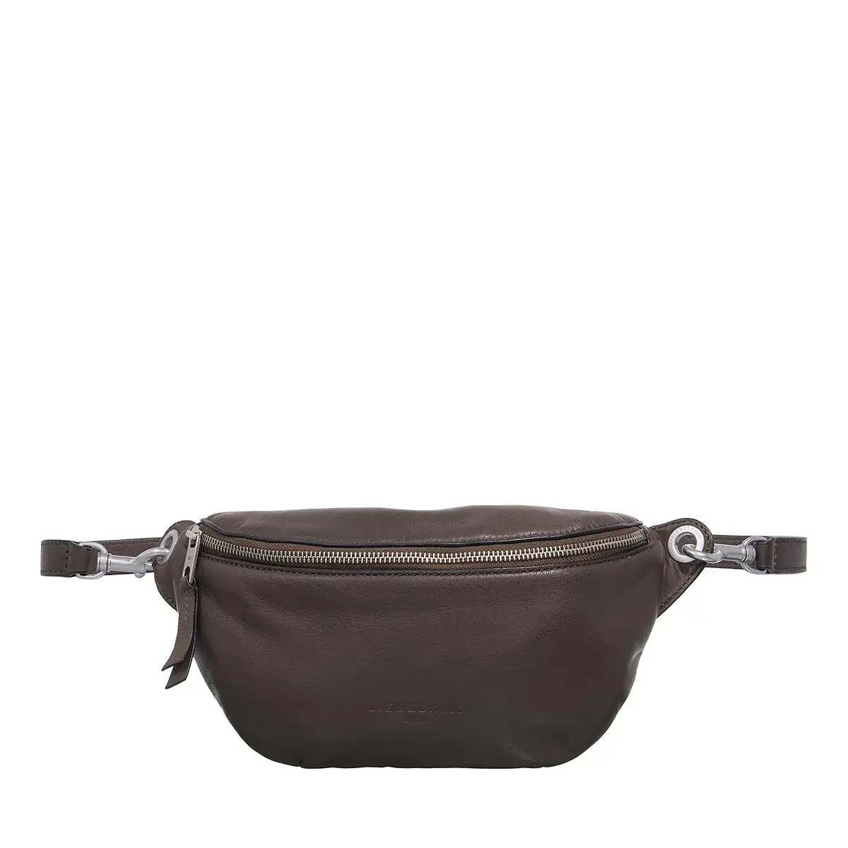 Braune Gürteltasche aus Leder