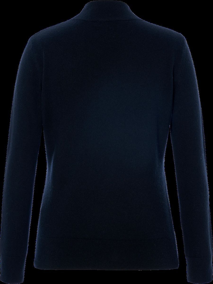 GALERIA Seide-Kaschmir Pullover "Rom", Stehkragen, für Damen, schwarz, 38
