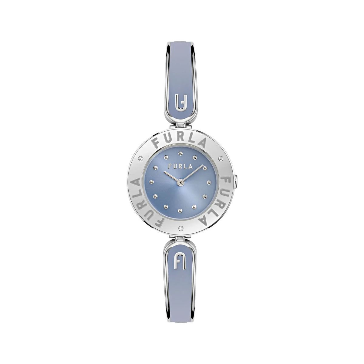 Furla Essential Hellblaue Damenuhr
