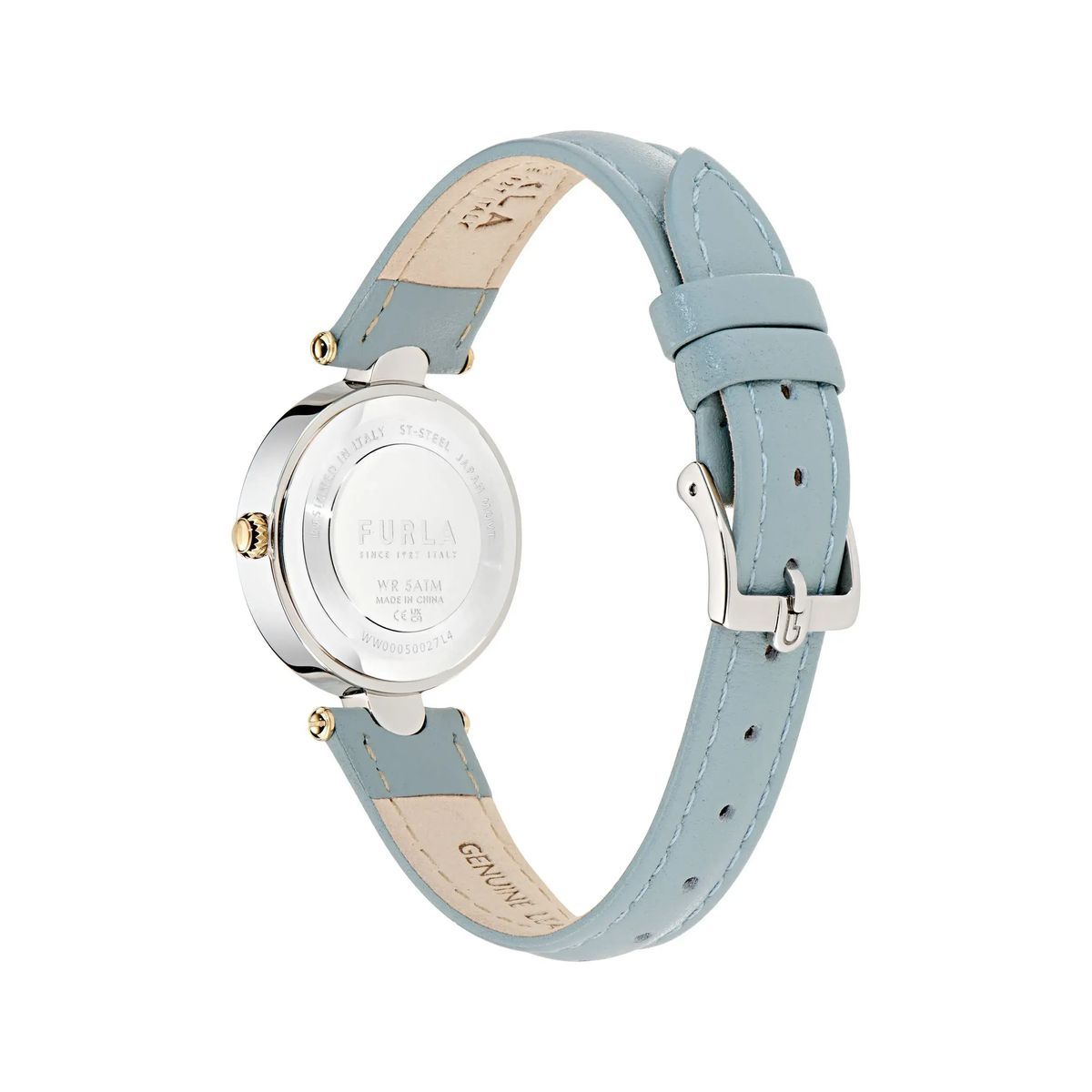 Elegante Analog-Uhr mit Lederarmband