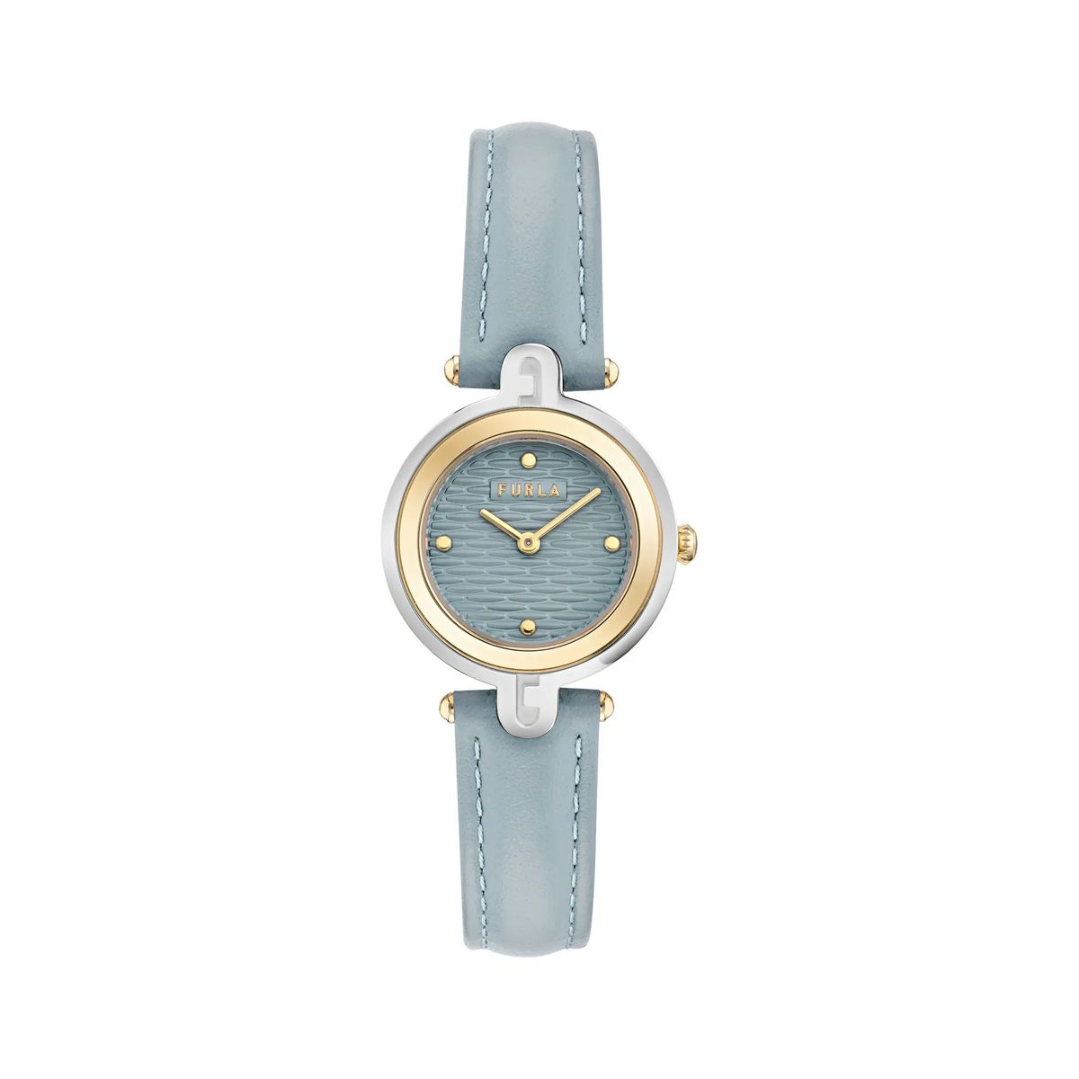 Elegante Analog-Uhr mit Lederarmband