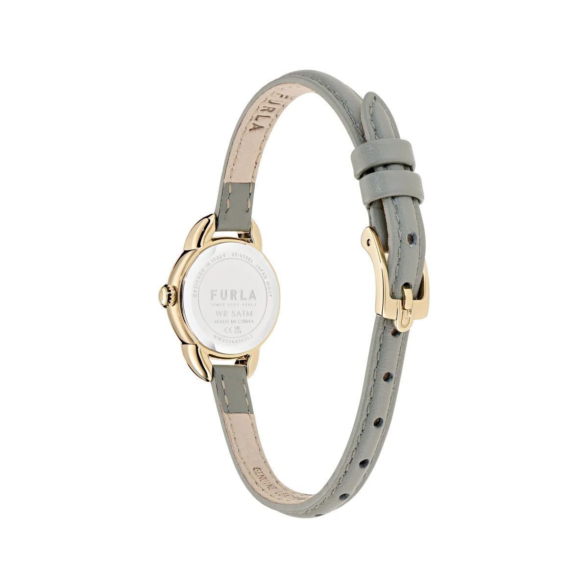 Elegante Mini Uhr mit Lederarmband