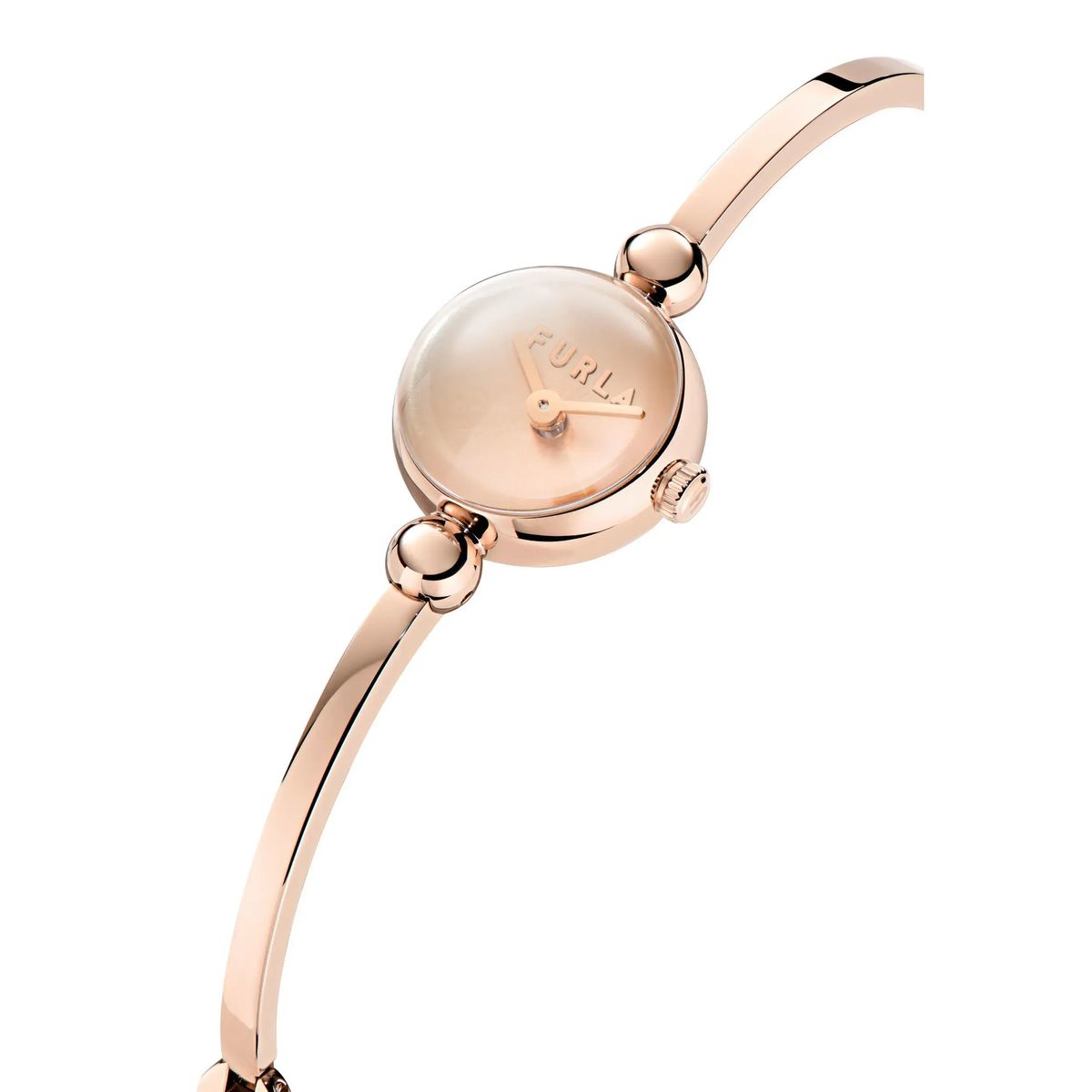 Roségoldene Armreif-Uhr Miasfera
