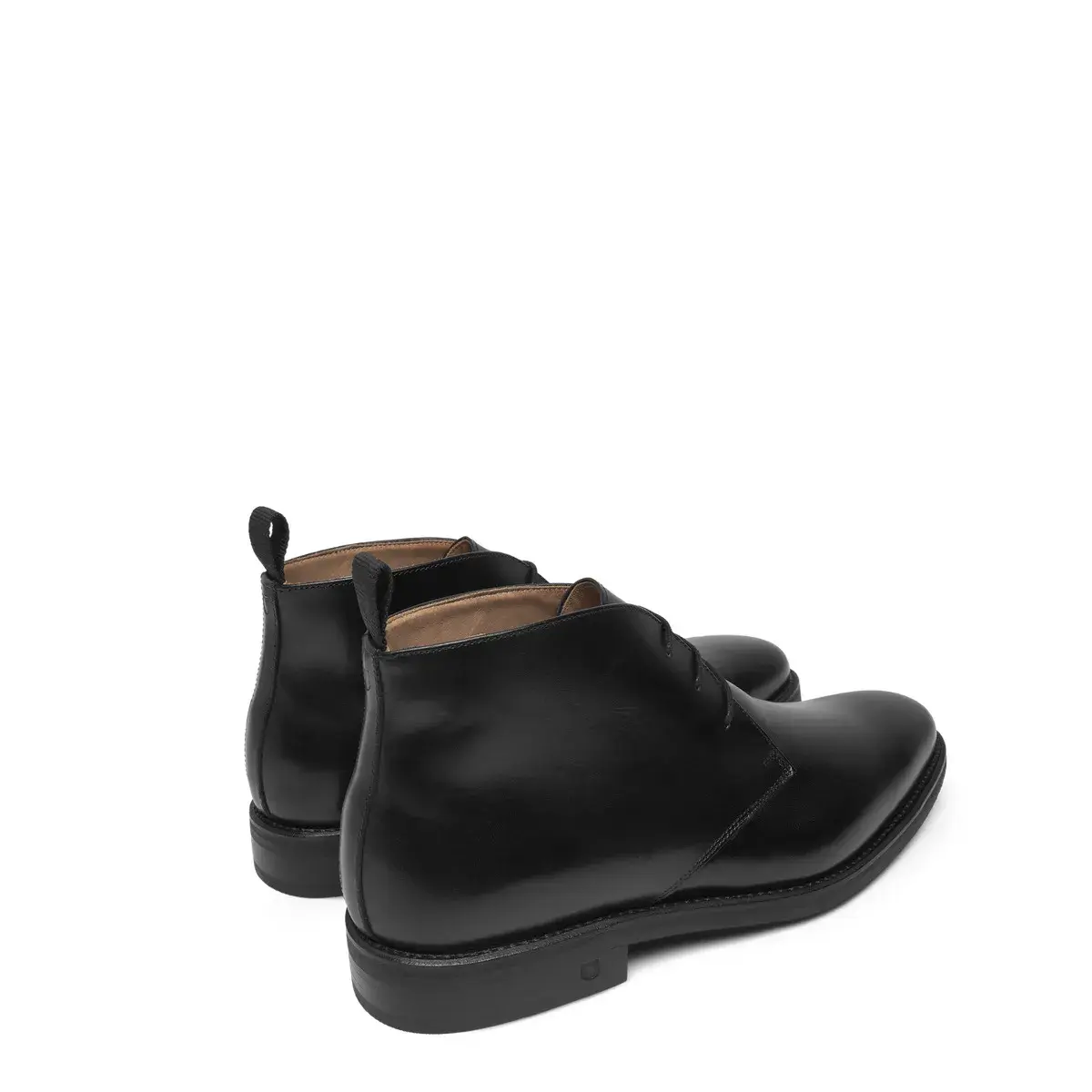 Knöchelhohe Chukka-Stiefel aus Leder