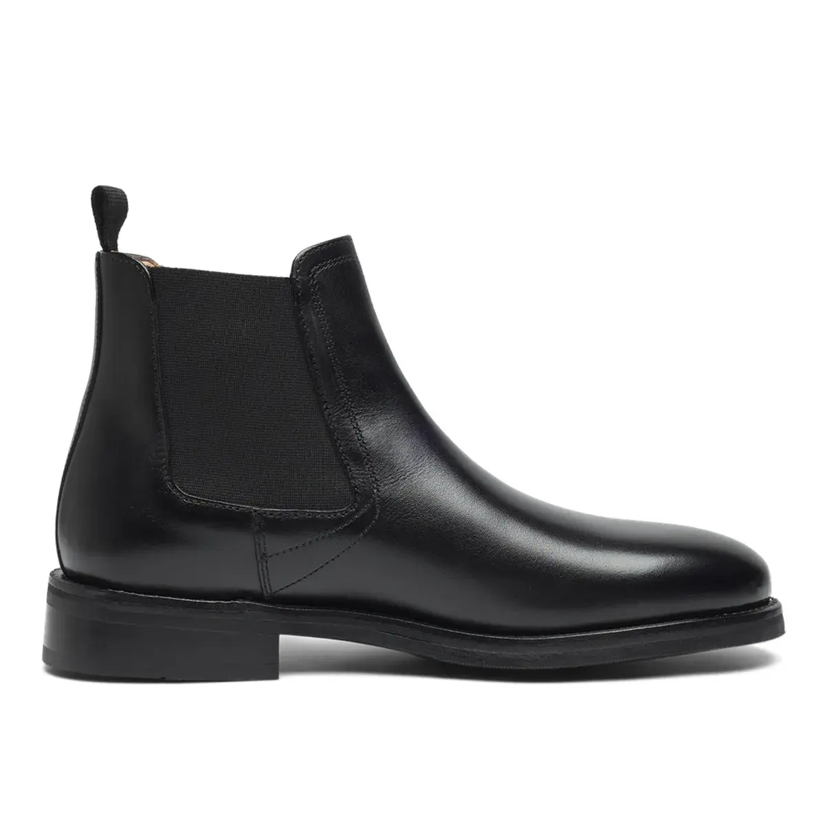 Klassische Chelsea Leder Stiefeletten