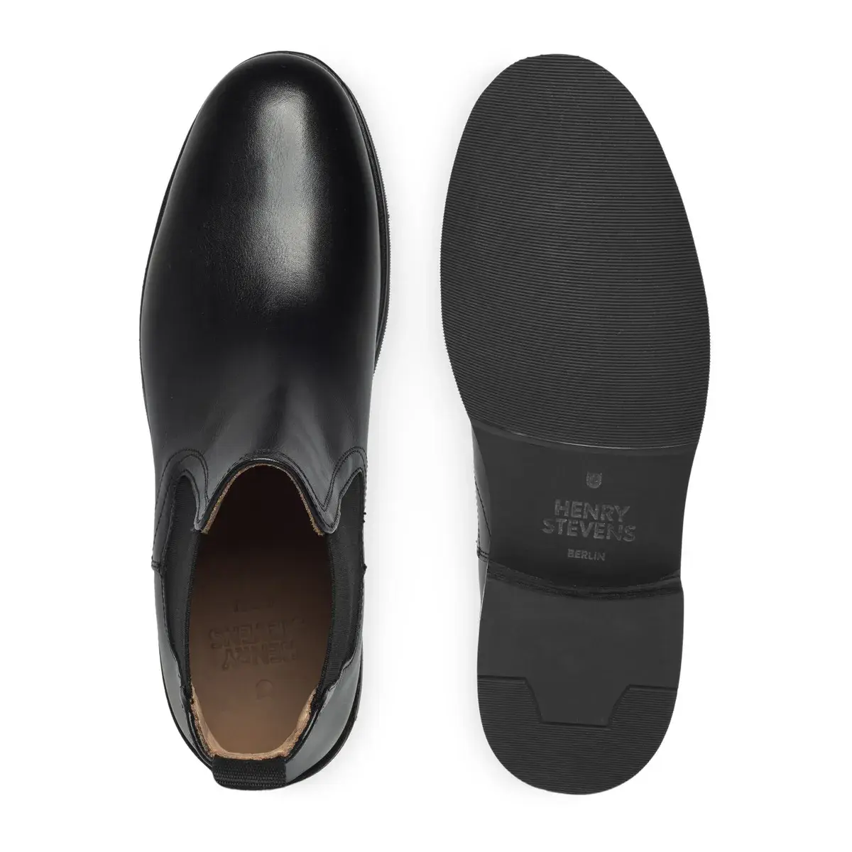 Klassische Chelsea Leder Stiefeletten
