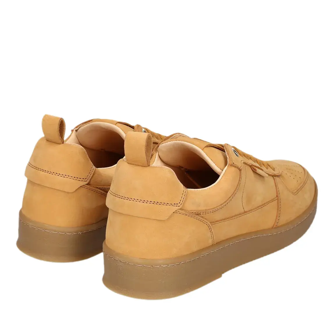 Nubukleder Low-Top Sneaker