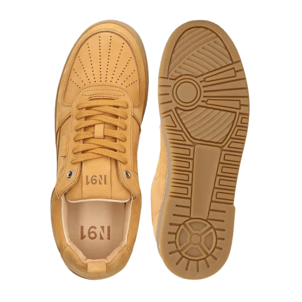 Nubukleder Low-Top Sneaker