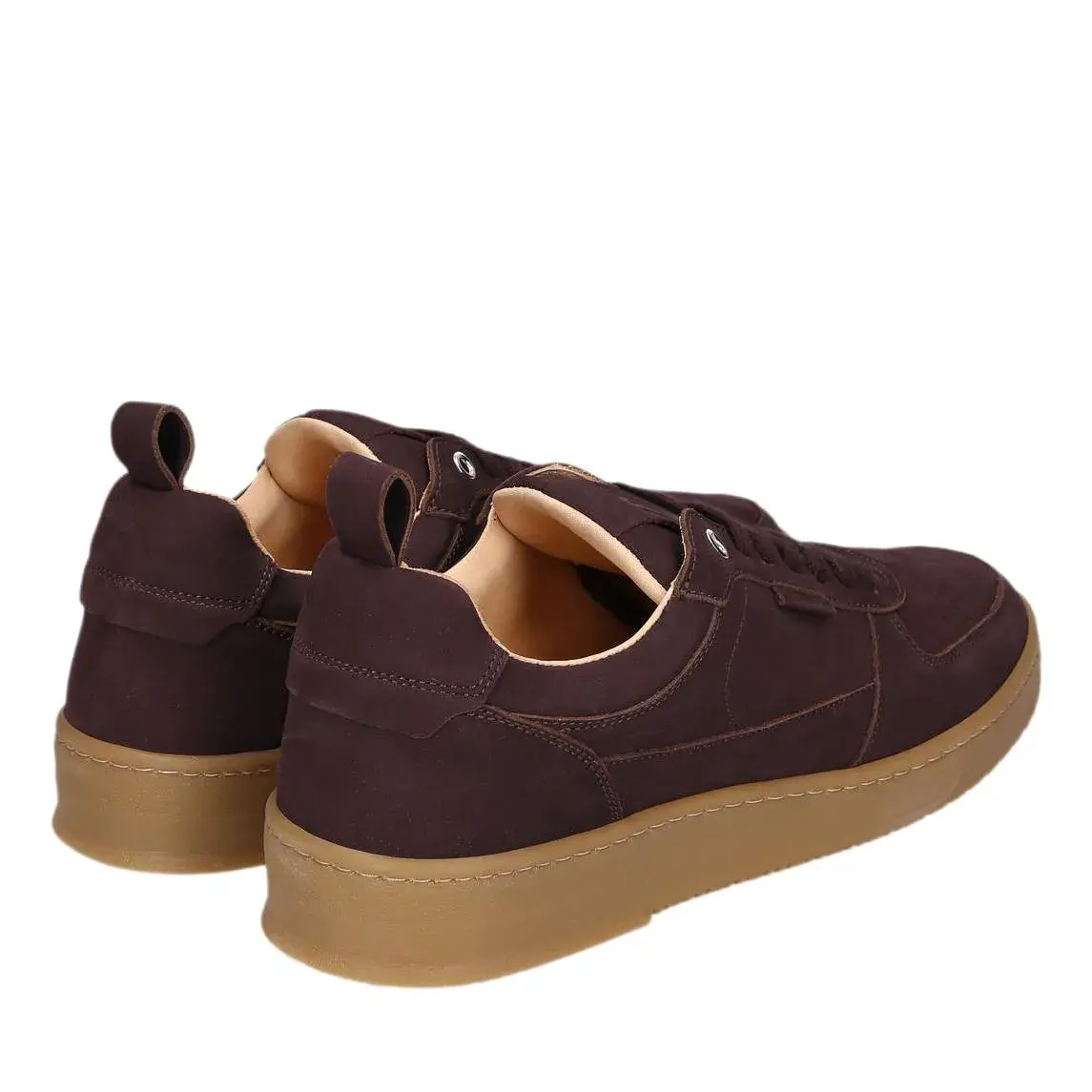 Nubukleder Low-Top Sneaker