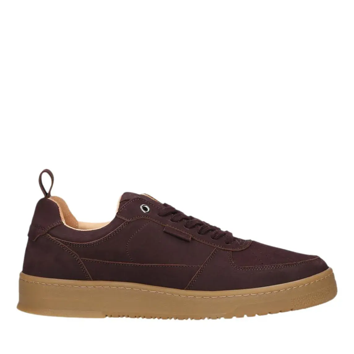 Nubukleder Low-Top Sneaker