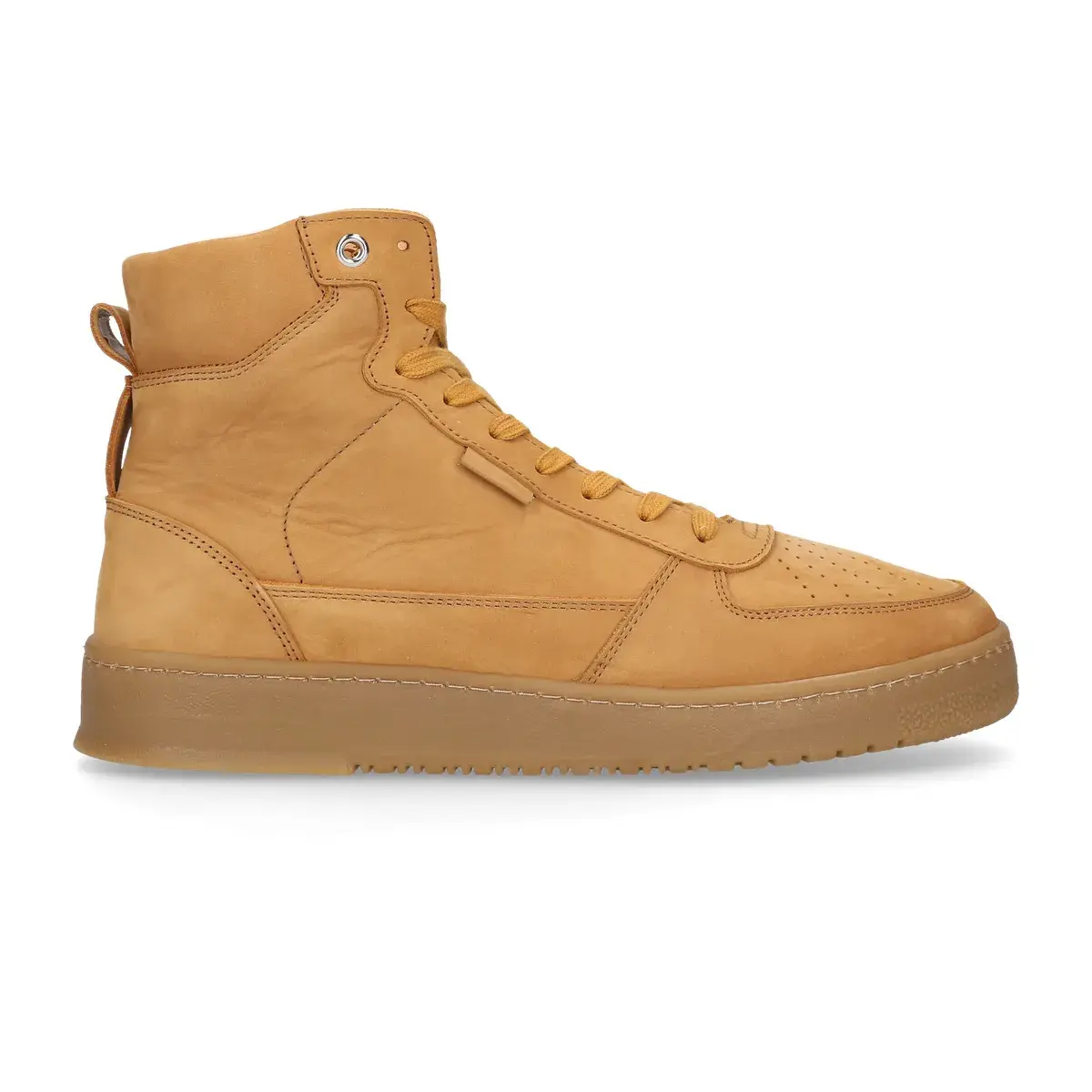 Leder High-Top Basketball-Sneakers