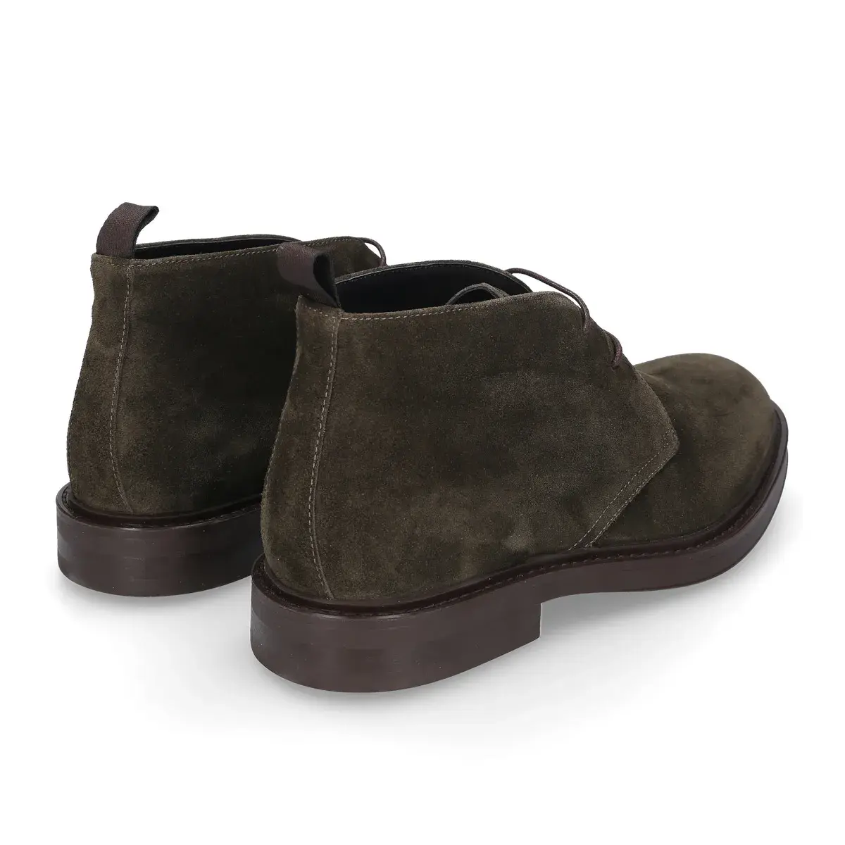 Chukka Boots aus Wildleder mit Gummisohle