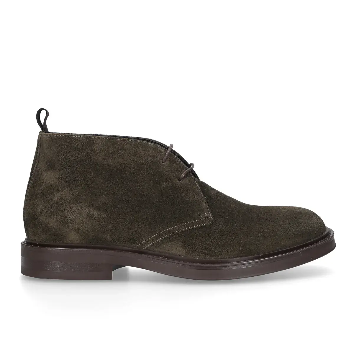 Chukka Boots aus Wildleder mit Gummisohle