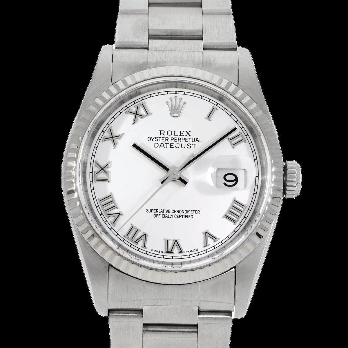Datejust Edelstahl Unisex Uhr