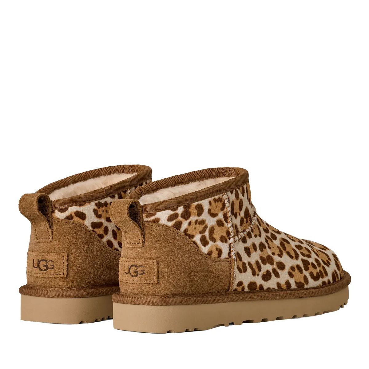 Mini Winterstiefel mit Leopardenmuster