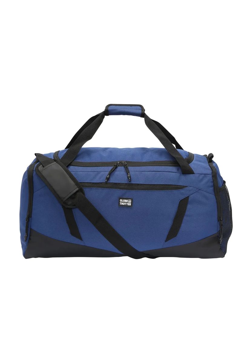 GLOBETROTTER Reisetasche, Reißverschluss, Label, blau, 99
