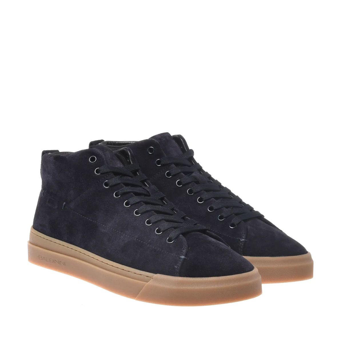 Wildleder High-Top Mode Sneaker