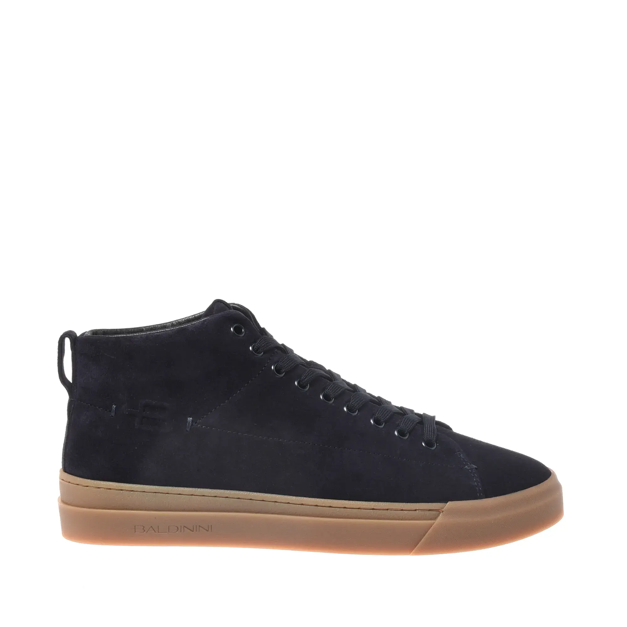 Wildleder High-Top Mode Sneaker