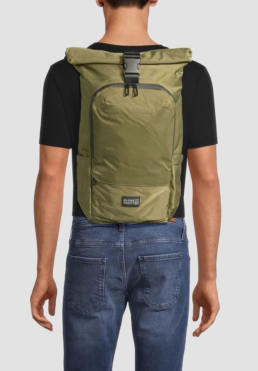 Roll-Top Rucksack mit Laptopfach