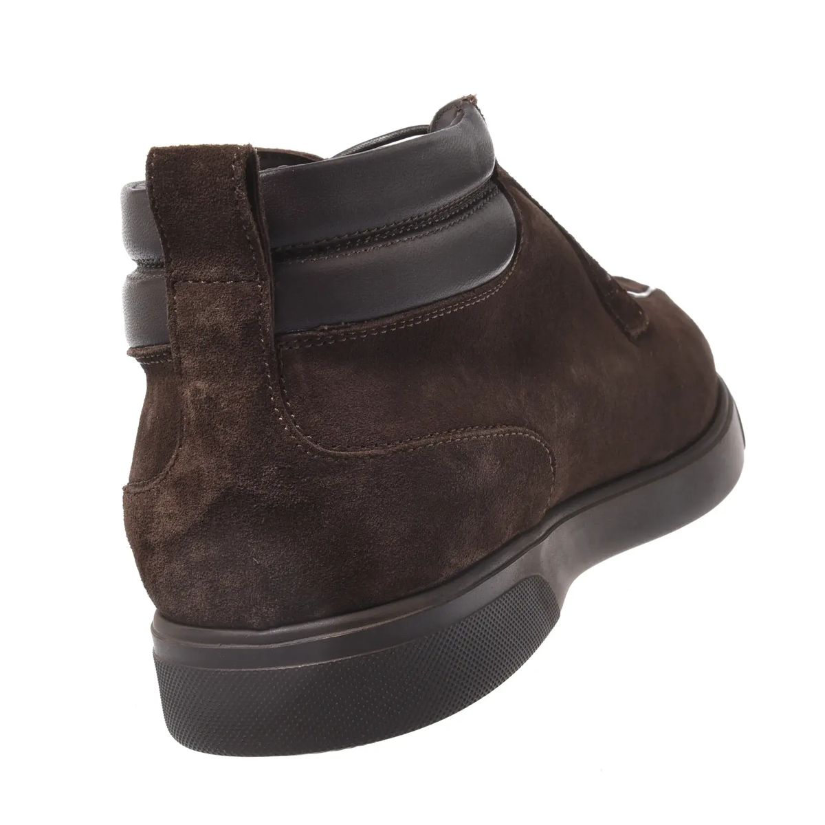 Braune Chukka-Boots aus Wildleder