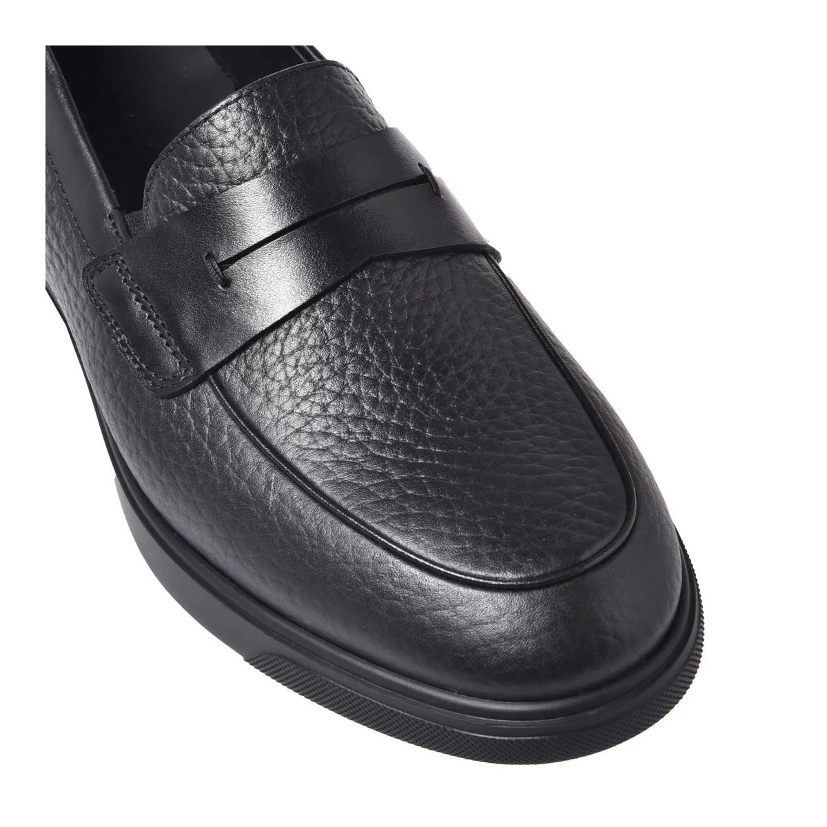 Klassische Penny Loafers aus Leder