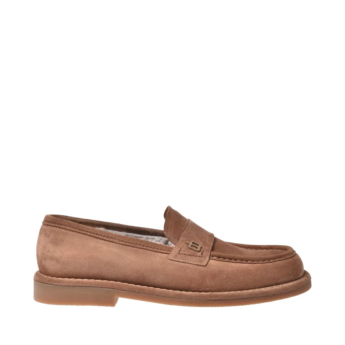 Penny Loafer aus Wildleder mit Futter