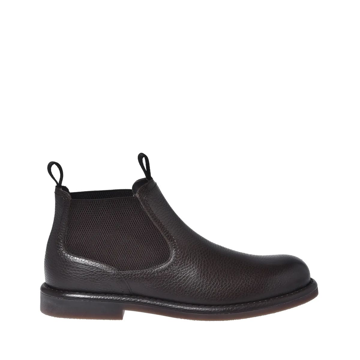 Chelsea Leder-Stiefeletten