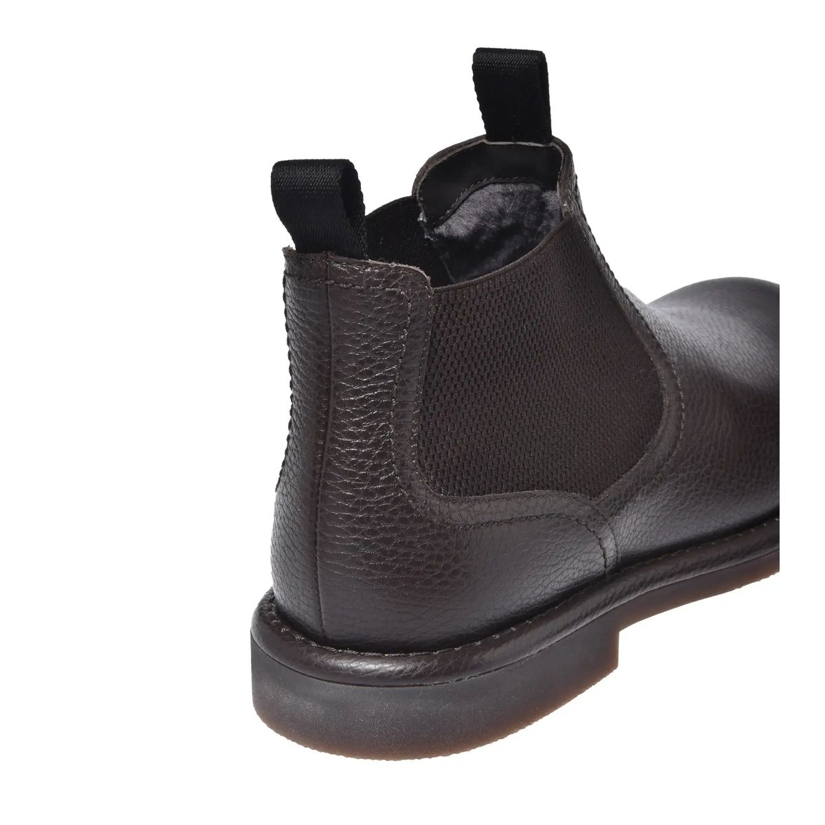 Chelsea Leder-Stiefeletten